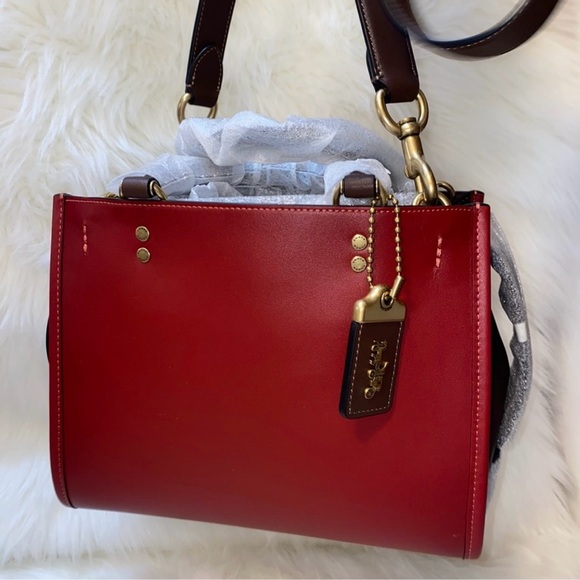 Coach leather purse Rogue 25 In Colorblock New - Picture 12 of 16